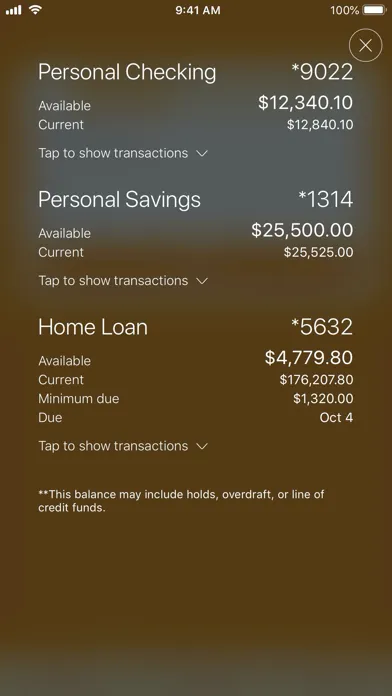 Philadelphia FCU Mobile Screenshots